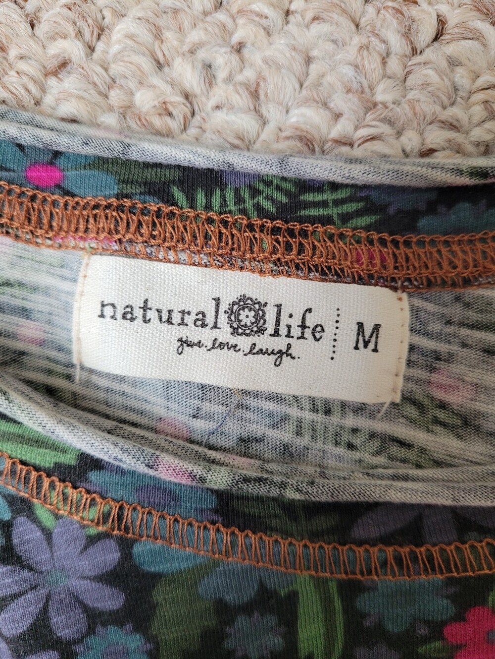Natural Life Cotton Super Soft Long Sleeve Top - Picture 5 of 6